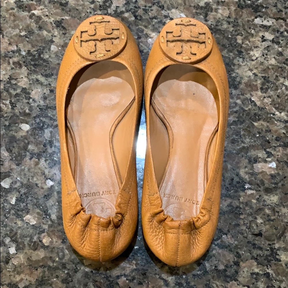 Tory Burch Brown Flats